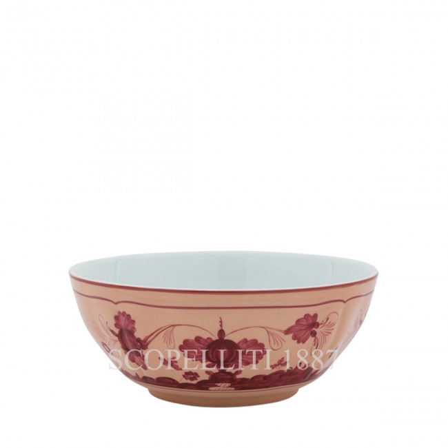 GINORI 1735 볼 오리엔트E Italiano Vermiglio Ginori 1735 Bowl Oriente Italiano Vermiglio 01577