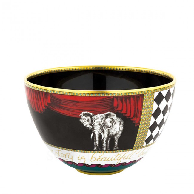GINORI 1735 Ginori 토템 코끼리 볼 Customizable Ginori 1735 Ginori Totem Elephant Bowl Customizable 01571