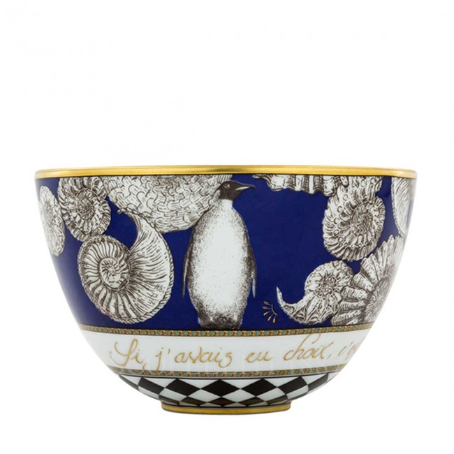 GINORI 1735 Ginori 토템 Penguin 볼 Customizable Ginori 1735 Ginori Totem Penguin Bowl Customizable 01566