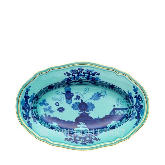 GINORI 1735 Pickle 디쉬 오리엔트E Italiano Iris Ginori 1735 Pickle Dish Oriente Italiano Iris 01551