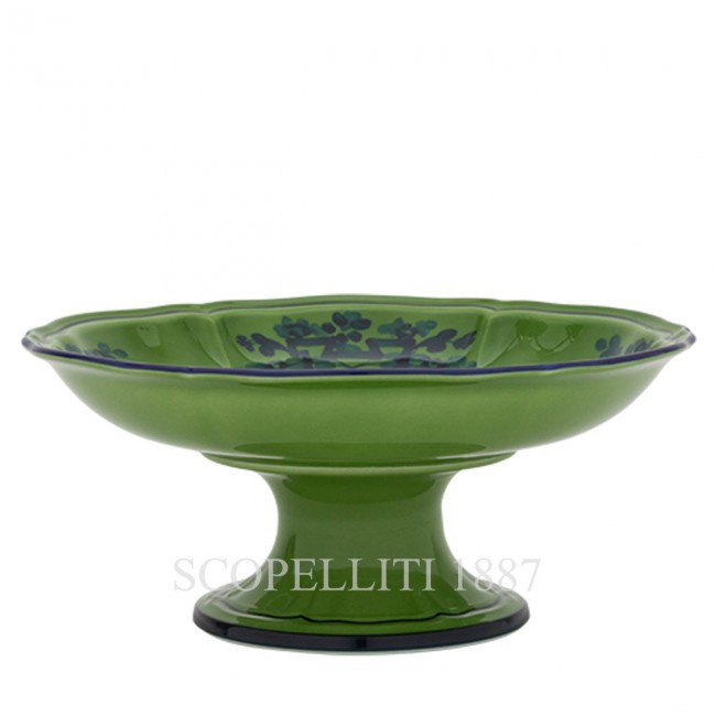 GINORI 1735 과일 Stand 오리엔트E Italiano Malachite Ginori 1735 Fruit Stand Oriente Italiano Malachite 01543