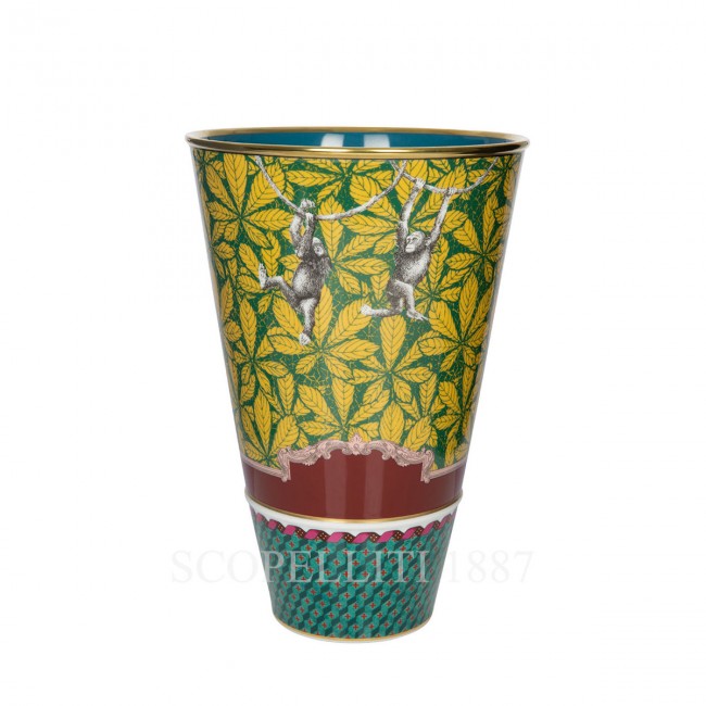 GINORI 1735 Ginori 토템 Monkey 화병 꽃병 Ginori 1735 Ginori Totem Monkey Vase 01516