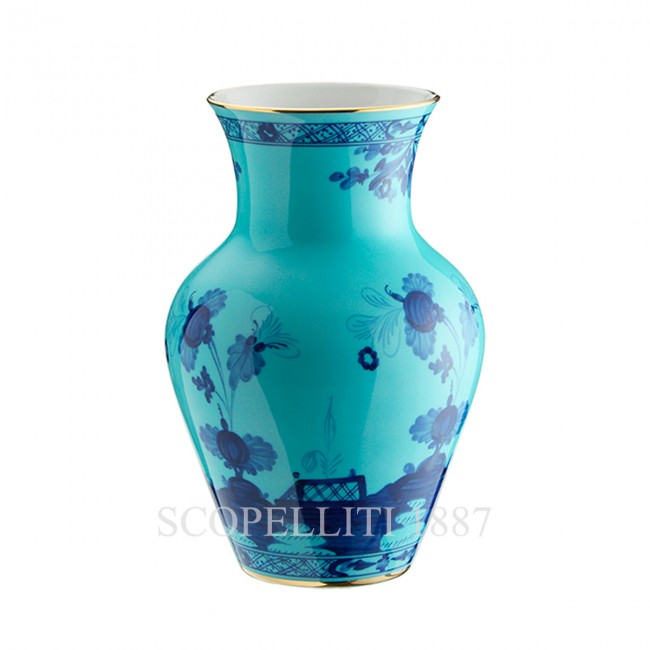 GINORI 1735 라지 Ming 화병 꽃병 오리엔트E Italiano Iris Ginori 1735 Large Ming Vase Oriente Italiano Iris 01459
