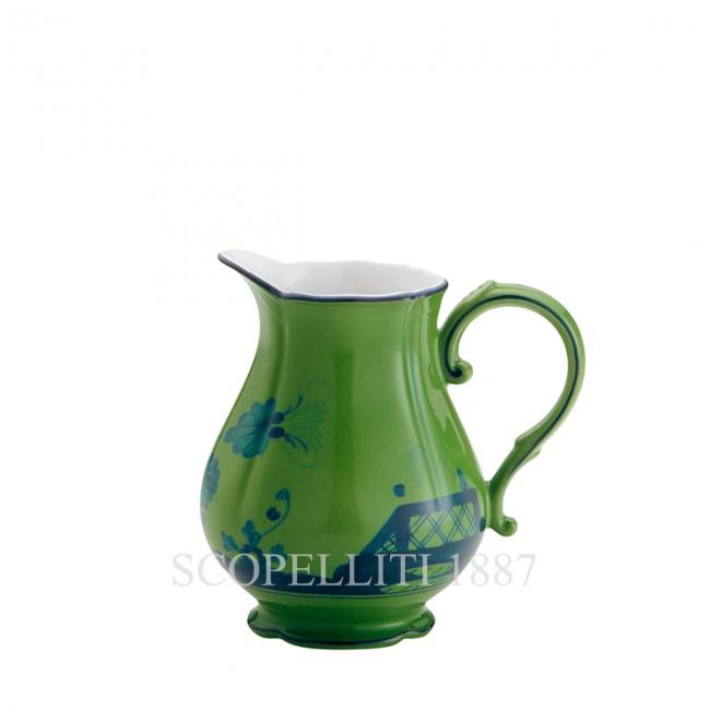 GINORI 1735 밀크 저그 오리엔트E Italiano Malachite Ginori 1735 Milk Jug Oriente Italiano Malachite 01440