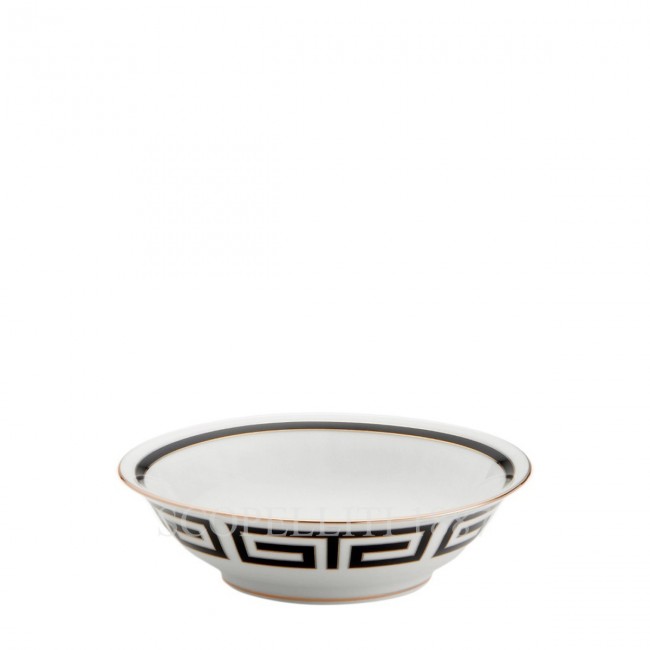 GINORI 1735 과일 볼 Labirinto 블랙 Ginori 1735 Fruit Bowl Labirinto Black 01341