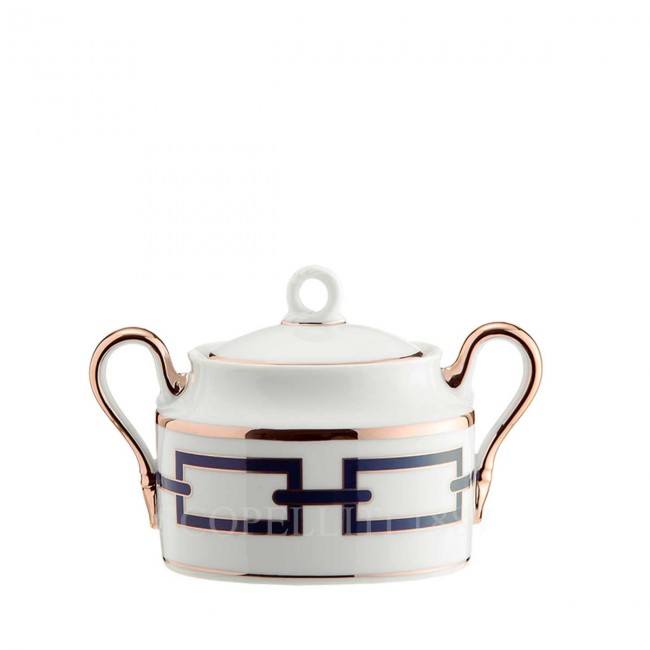 GINORI 1735 Ginori Sugar 볼 Catene 블루 Ginori 1735 Ginori Sugar Bowl Catene Blue 01323