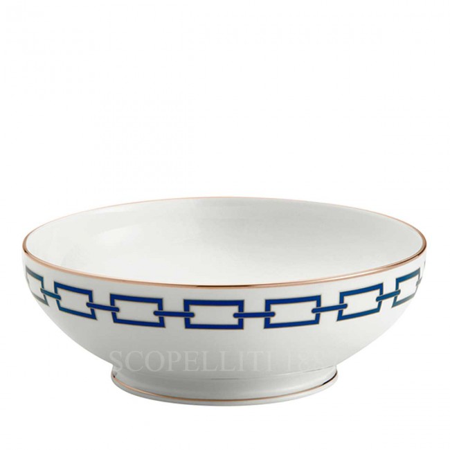 GINORI 1735 Ginori 샐러드볼 Catene 블루 Ginori 1735 Ginori Salad Bowl Catene Blue 01306