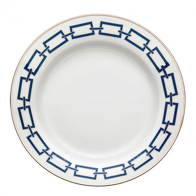 GINORI 1735 Ginori Round 플래터 Catene 블루 Ginori 1735 Ginori Round Platter Catene Blue 01286