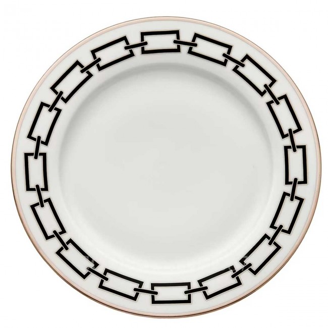 GINORI 1735 Ginori Round 플래터 Catene 블랙 Ginori 1735 Ginori Round Platter Catene Black 01282