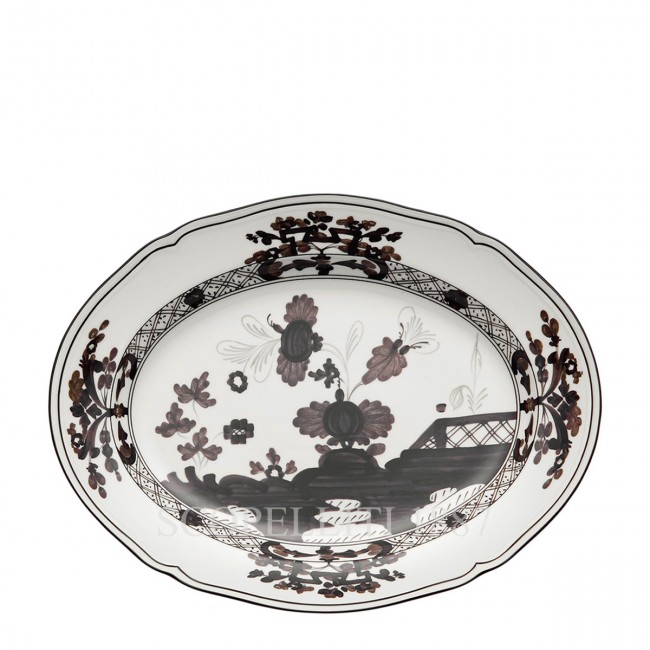 GINORI 1735 오발 플래터 Small 오리엔트E Italiano Albus Ginori 1735 Oval Platter Small Oriente Italiano Albus 01259