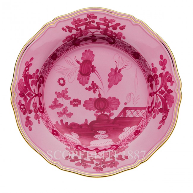 GINORI 1735 Round Flat 플래터 오리엔트E Italiano Porpora Ginori 1735 Round Flat Platter Oriente Italiano Porpora 01237