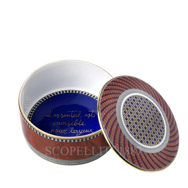 GINORI 1735 Ginori 토템 Tiger Round Box Customizable Ginori 1735 Ginori Totem Tiger Round Box Customizable 01234