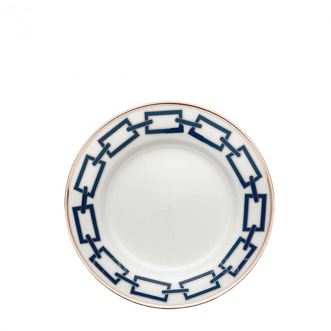 GINORI 1735 Ginori 브레드 접시 Catene 블루 Ginori 1735 Ginori Bread Plate Catene Blue 01231