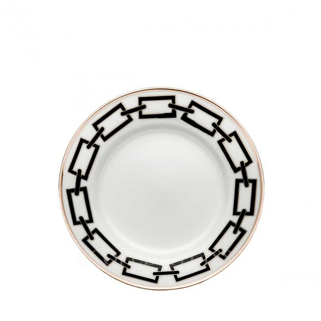 GINORI 1735 Ginori 브레드 접시 Catene 블랙 Ginori 1735 Ginori Bread Plate Catene Black 01220