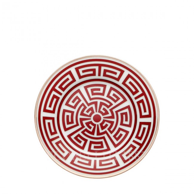 GINORI 1735 브레드 접시 Labirinto Red Ginori 1735 Bread Plate Labirinto Red 01216