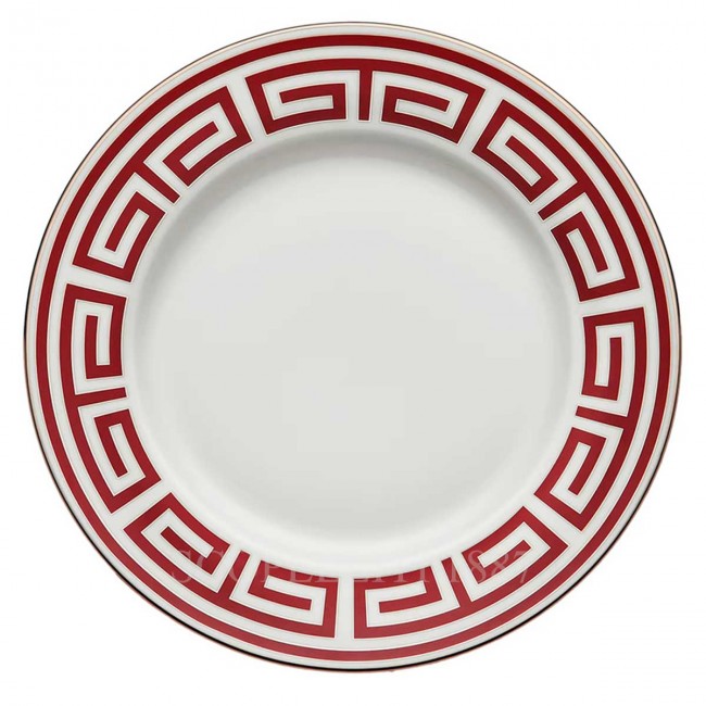 GINORI 1735 Presentation 접시 Labirinto Red Ginori 1735 Presentation Plate Labirinto Red 01215