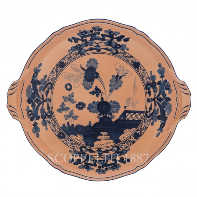 GINORI 1735 Round 케이크 접시 오리엔트E Italiano Cipria Ginori 1735 Round Cake Plate Oriente Italiano Cipria 01161