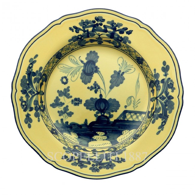 GINORI 1735 Charger 접시 오리엔트E Italiano Citrino Ginori 1735 Charger Plate Oriente Italiano Citrino 01157
