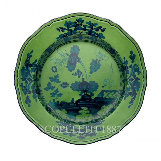 GINORI 1735 Flat 접시 오리엔트E Italiano Malachite Ginori 1735 Flat Plate Oriente Italiano Malachite 01153