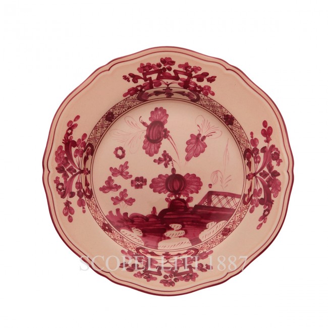 GINORI 1735 디저트접시 오리엔트E Italiano Vermiglio Ginori 1735 Dessert Plate Oriente Italiano Vermiglio 01149