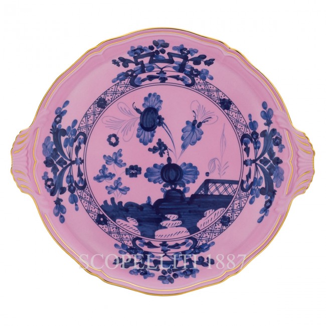GINORI 1735 Round 케이크 접시 오리엔트E Italiano Azalea Ginori 1735 Round Cake Plate Oriente Italiano Azalea 01141