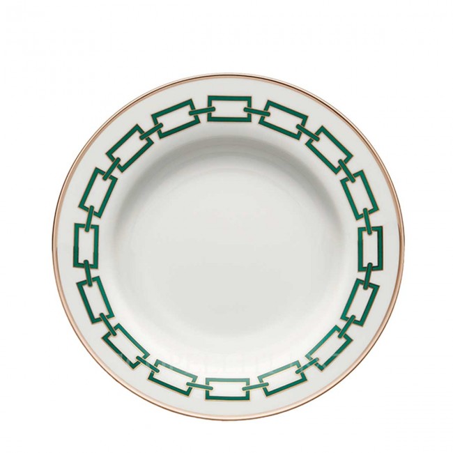 GINORI 1735 Ginori 파스타접시 Catene 그린 Ginori 1735 Ginori Soup Plate Catene Green 01116