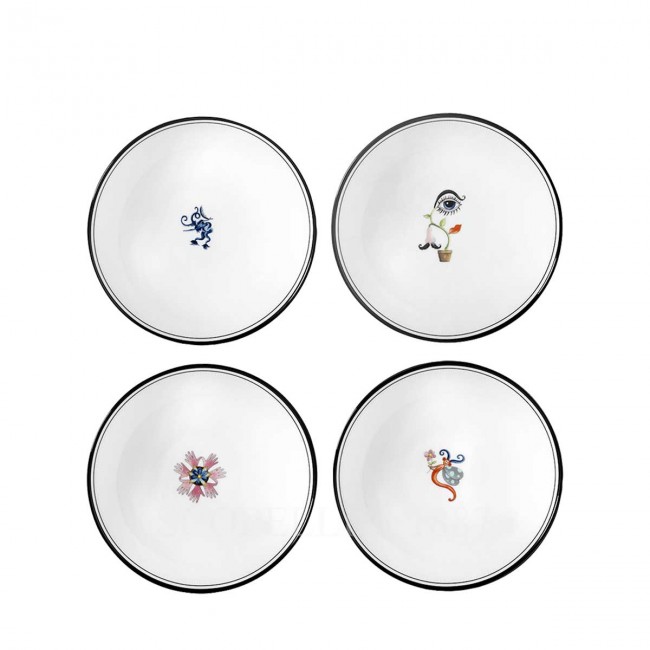 GINORI 1735 Ginori Gift Set of 4 볼S Small Arcadia Ginori 1735 Ginori Gift Set of 4 Bowls Small Arcadia 01060