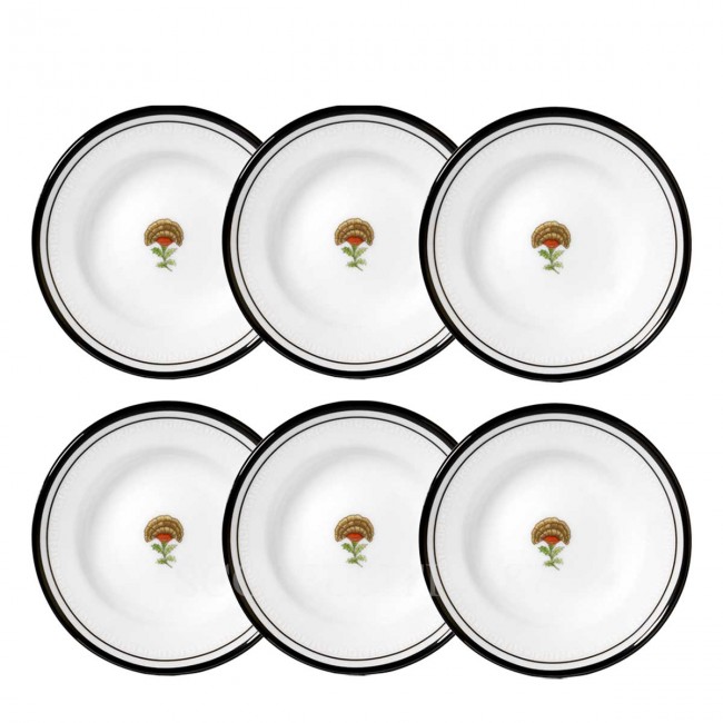 GINORI 1735 Ginori Gift Set of 6 Soy 디쉬ES Arcadia 화이트 Ginori 1735 Ginori Gift Set of 6 Soy Dishes Arcadia White 01053
