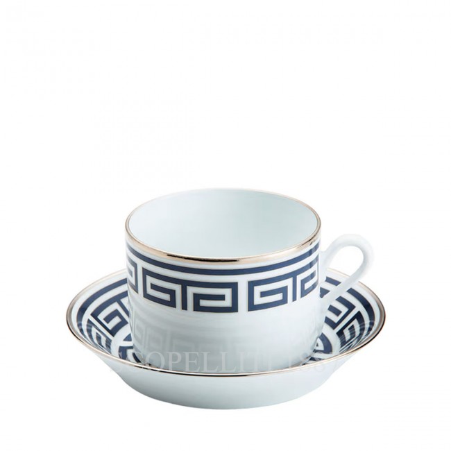 GINORI 1735 티 컵앤소서 Labirinto 블루 Ginori 1735 Tea Cup and Saucer Labirinto Blue 01026