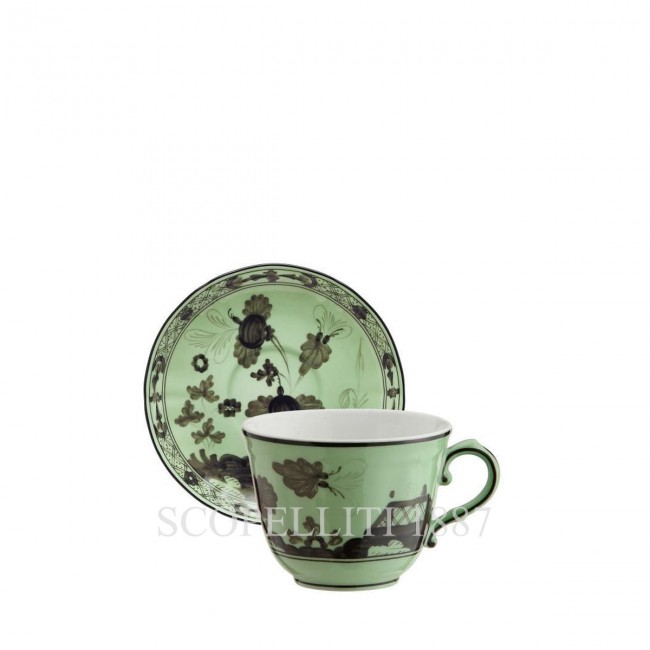 GINORI 1735 Coffee 컵앤소서 오리엔트E Italiano Bario Ginori 1735 Coffee Cup and Saucer Oriente Italiano Bario 01008