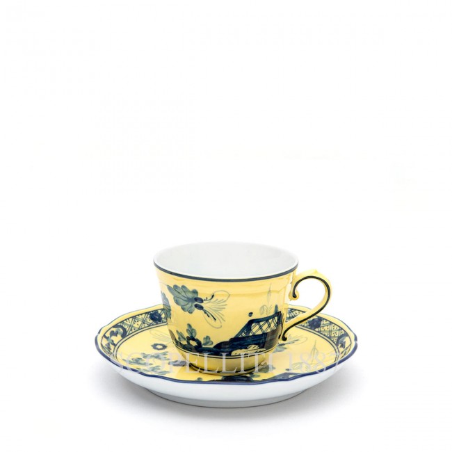 GINORI 1735 Coffee 컵앤소서 오리엔트E Italiano Citrino Ginori 1735 Coffee Cup and Saucer Oriente Italiano Citrino 00996