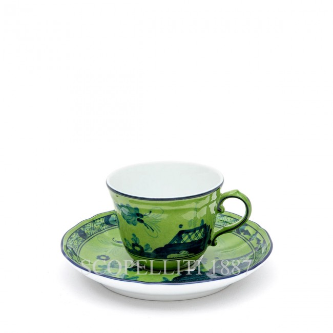 GINORI 1735 Coffee 컵앤소서 오리엔트E Italiano Malachite Ginori 1735 Coffee Cup and Saucer Oriente Italiano Malachite 00992