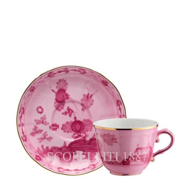 GINORI 1735 Coffee 컵앤소서 오리엔트E Italiano Porpora Ginori 1735 Coffee Cup and Saucer Oriente Italiano Porpora 00967