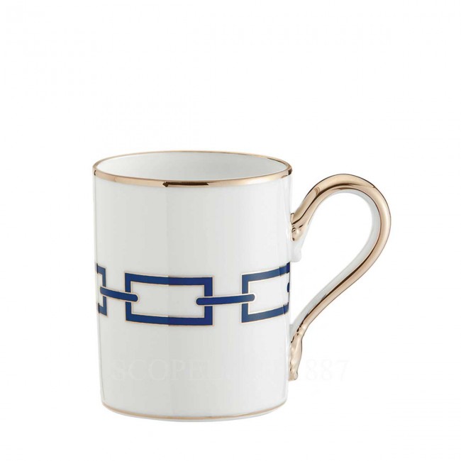 GINORI 1735 Ginori 머그 Catene 블루 Ginori 1735 Ginori Mug Catene Blue 00963