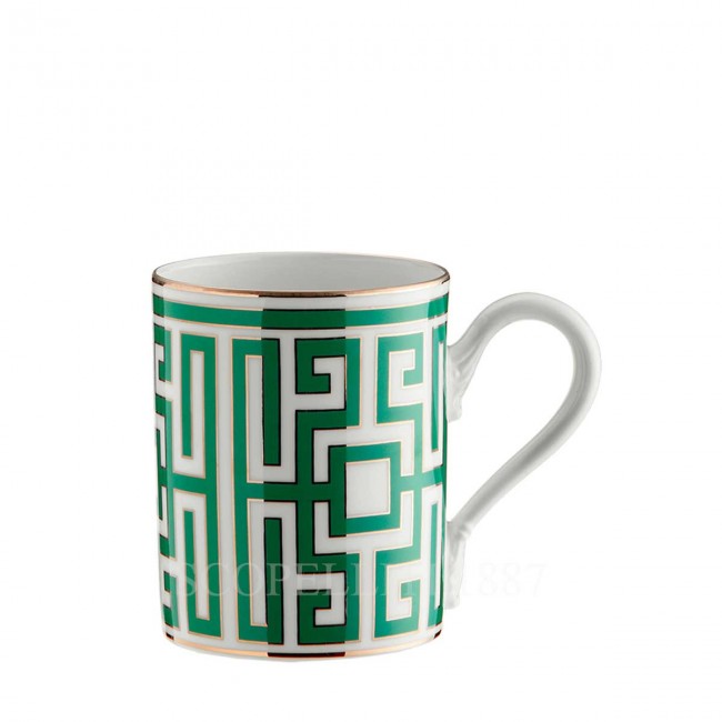 GINORI 1735 머그 Labirinto 그린 Ginori 1735 Mug Labirinto Green 00941