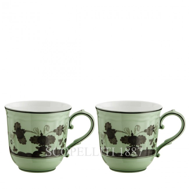 GINORI 1735 머그 Set For Two 오리엔트E Italiano Bario Ginori 1735 Mug Set For Two Oriente Italiano Bario 00933