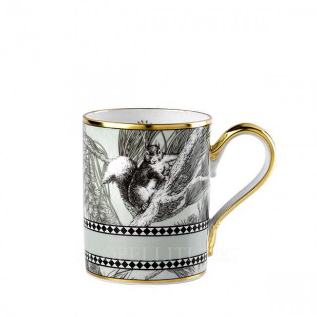 GINORI 1735 Ginori 토템 Squirrel 머그 Ginori 1735 Ginori Totem Squirrel Mug 00909