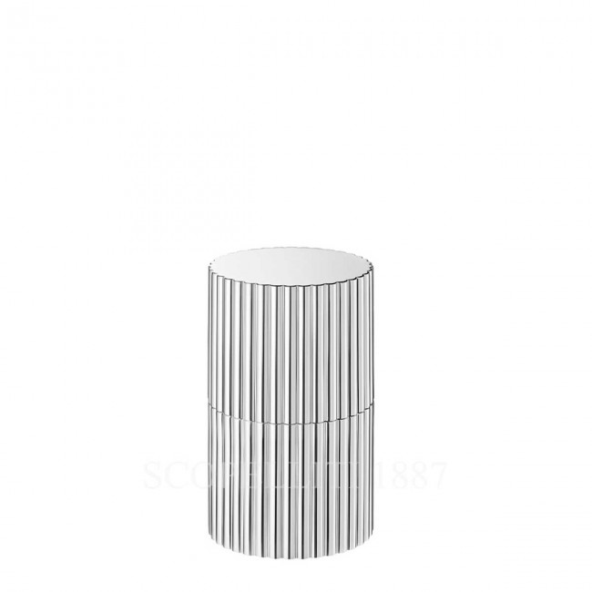 PUIFORCAT Spice Box Granville 실버 접시D Puiforcat Spice Box Granville Silver Plated 00839
