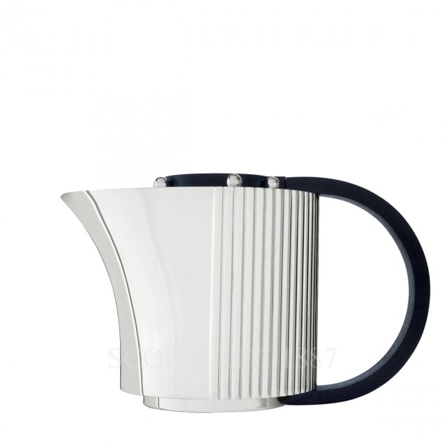 PUIFORCAT Etchea Art Deco 1937 Coffeepot with wood handle 실버 접시 Puiforcat Etchea Art Deco 1937 Coffeepot with wood handle Silver Plated 00818