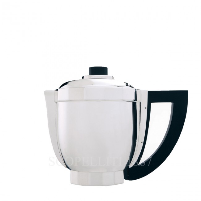 PUIFORCAT Art Deco 1927 Coffee Pot with wood handle 실버 접시 Puiforcat Art Deco 1927 Coffee Pot with wood handle Silver Plated 00817