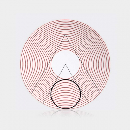 퓌포카 Initiales 디저트접시 Triangle Puiforcat Initiales Dessert Plate Triangle 00811