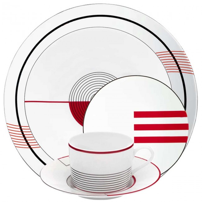 퓌포카 Initiales 5 피스 P레이스 Setting Cercles Puiforcat Initiales 5 Piece Place Setting Cercles 00801