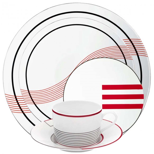 퓌포카 Initiales 5 피스 P레이스 Setting Courbes Puiforcat Initiales 5 Piece Place Setting Courbes 00800