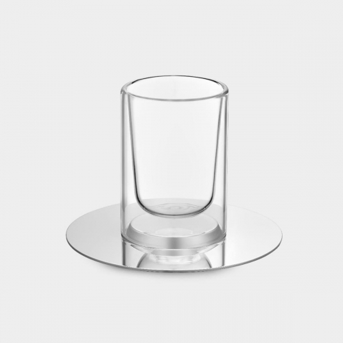 퓌포카 Tea Cup Phi 실버 접시D Puiforcat Tea Cup Phi Silver Plated 00794