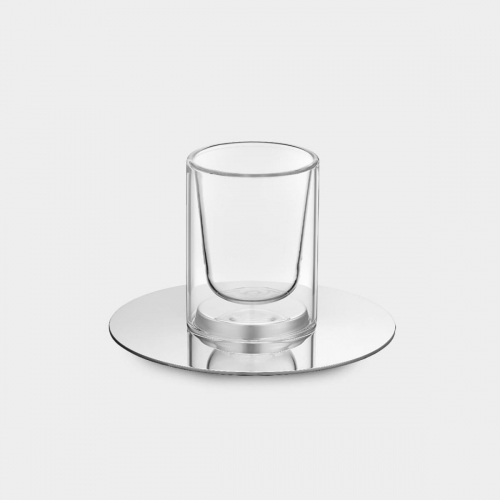 퓌포카 에스프레소 컵 Phi 실버 접시D Puiforcat Espresso Cup Phi Silver Plated 00792
