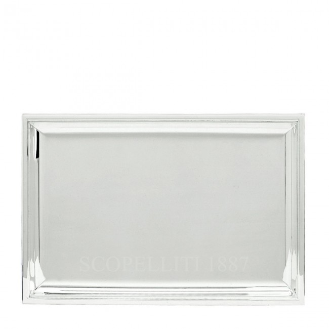 PUIFORCAT “Euclide” 직사각형 트레이 실버 접시 Puiforcat “Euclide” Rectangular Tray Silver Plated 00766