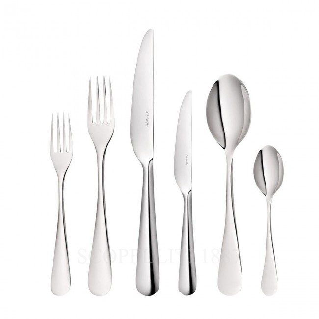 CHRISTOFLE Origine 36 pcs 스테인리스 스틸 커트러리 세트 Christofle Origine 36 pcs Stainless Steel Cutlery Set 00614