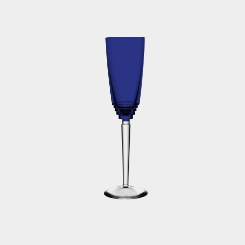생 루이 Oxymore 다크-블루 샴페인 Flute Saint Louis Oxymore Dark-Blue Champagne Flute 02635