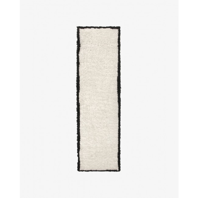 Nordic Knots Shaggy Runner CREAM/블랙 00138