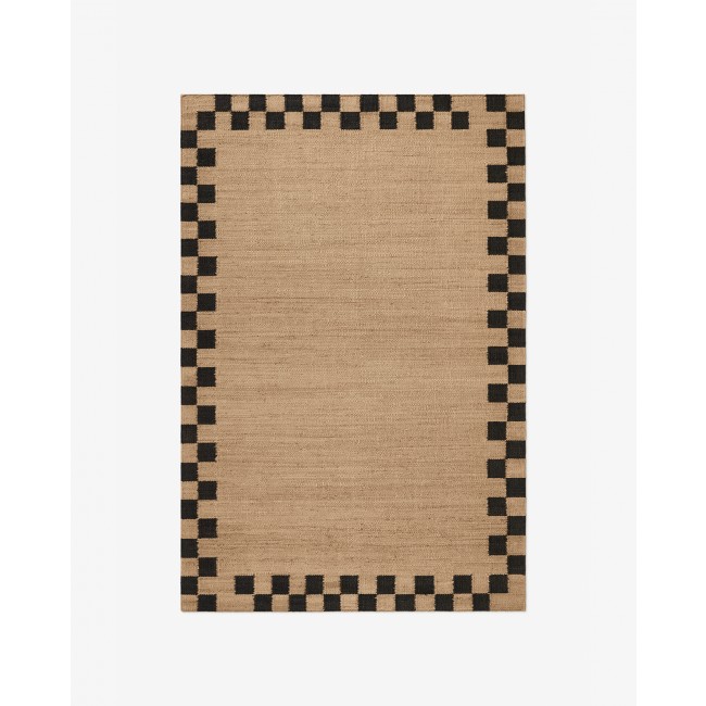 Nordic Knots Jute Bor_der 블랙 00083